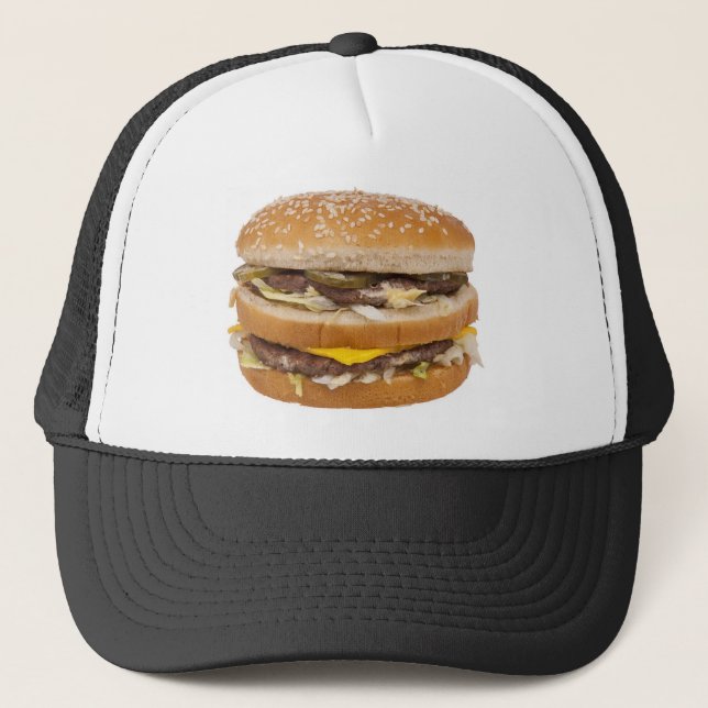 Gorra doble de cheeseburger (Anverso)