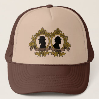 Gorra doble del camafeo