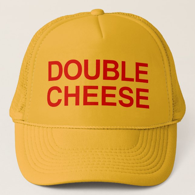 Gorra doble del camionero del queso (Anverso)