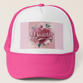 Gorra Donna personalizada rosa