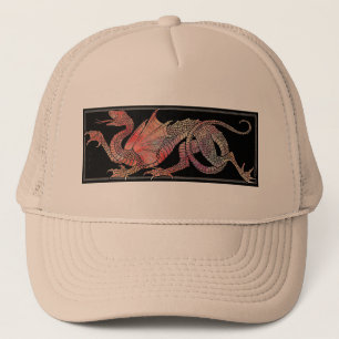Gorra Dragon de Mármol Rosa