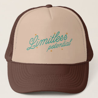 gorra elegante con mensaje inspirador