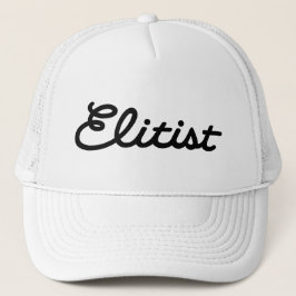 Gorra elitista del camionero: Logotipo grande