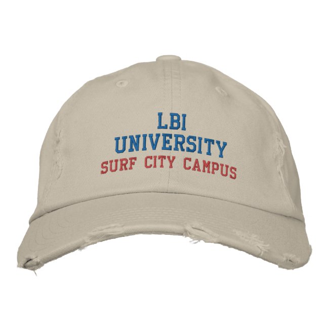 Gorra EMBARAZADO DE LA UNIVERSIDAD LBI (Anverso)