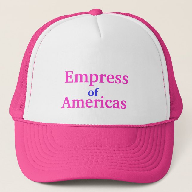 Gorra - Emperatriz de América (Anverso)