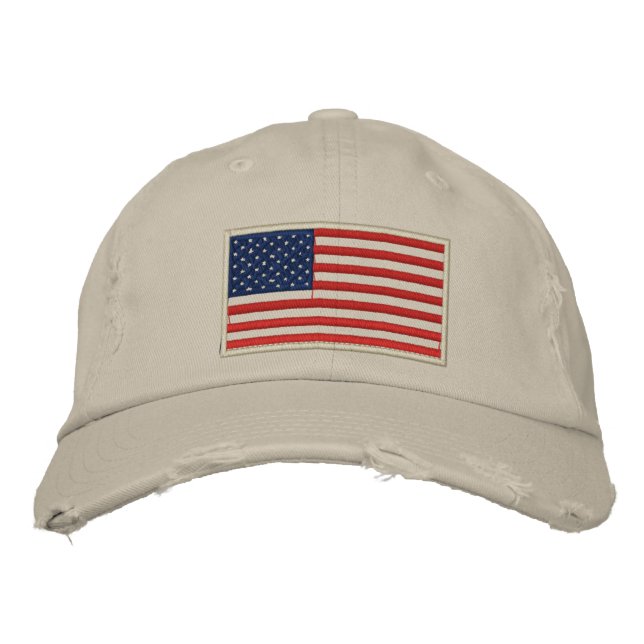 Gorra en problemas con la bandera de los Estados U (Anverso)