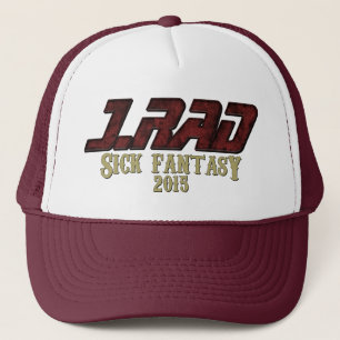Gorra enfermo del camionero de la fantasía de