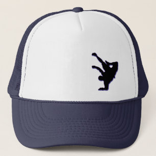 Gorra enfermo del camionero de la parada