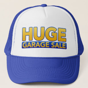 gorra "Enorme venta de garaje"