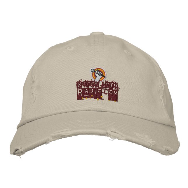 Gorra espartano de radio bordadas (Anverso)