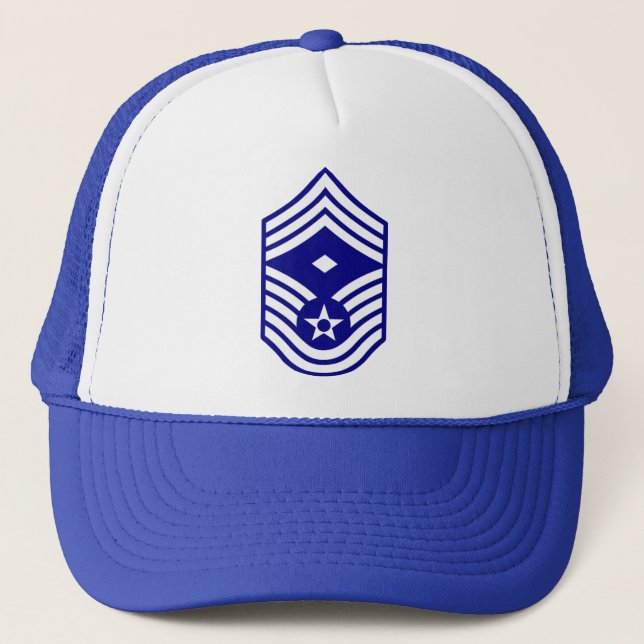 Gorra espeso de CMSgt de la fuerza aérea (Anverso)