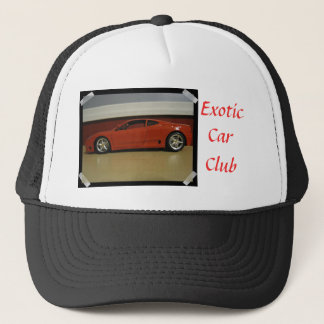 Gorra exótico del club del coche