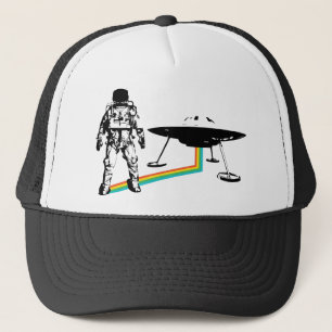 Gorra extranjero del camionero del UFO del