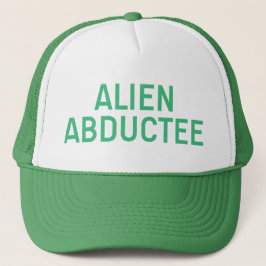 Gorra EXTRANJERO del lema del ABDUCTEE