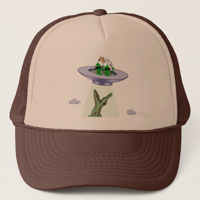 Gorra extranjero del trauma de la abducción (Anverso)