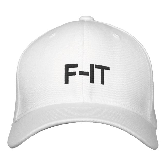 gorra F-IT blanco (Anverso)