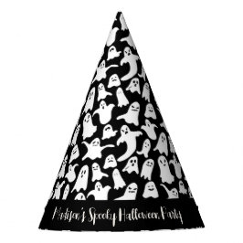 Gorra fantasma de Fiesta negro en Halloween