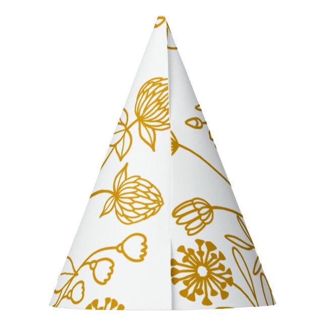 Gorra Fiesta amarillo floral (Reverso)