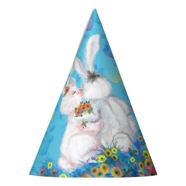 Gorra Fiesta conejo - Abrazo (Izquierda)