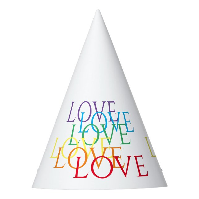 GORRA FIESTA DE AMOR DE RAINBOW (Anverso)
