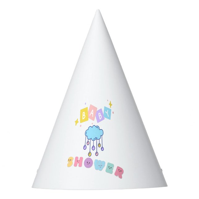Gorra Fiesta de Baby Shower (Anverso)