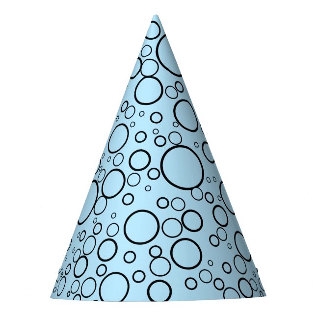 Gorra Fiesta de burbujas azules (Anverso)