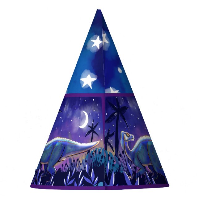 Gorra Fiesta de dinosaurios (Reverso)