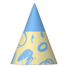 Gorra Fiesta de diseño de patrones y puntos lineal