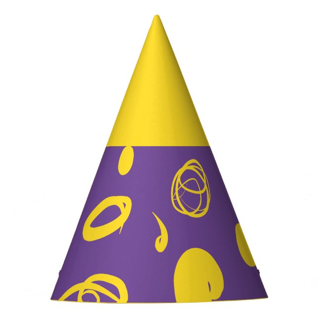 Gorra Fiesta de diseño de patrones y puntos lineal (Anverso)