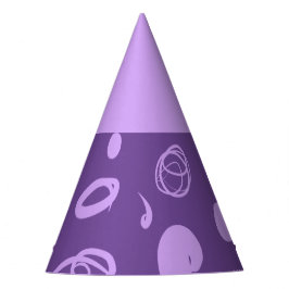 Gorra Fiesta de diseño de patrones y puntos lineal