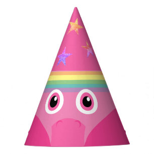 Gorra Fiesta de disfraces de encaje rosa de Unicor