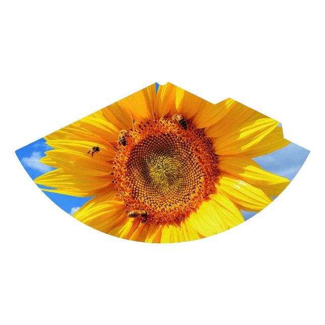 Gorra Fiesta de girasol y abejas (Anverso)