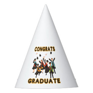 Gorra Fiesta de Graduado de Felicidades
