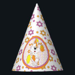 Gorra Fiesta de Hanukkah "Zeevie/dog with Balloons<br><div class="desc">Gorra Fiesta de Hanukkah "Zeevie/dog con globos" Añade a tu fiesta de Hanukkah con estos adorables y coloridos gorras fiestas. ¡Empecemos el fiesta! Disfrute de nuestras placas de papel,  servilletas y tazas a juego. ¡Feliz Hanukkah/Chanukah Sameach! ¡¡¡Gracias por detenerse y por ir de compras!!!</div>