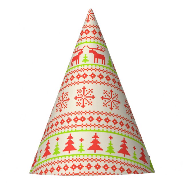 Gorra Fiesta de Holiday Pixel (Anverso)