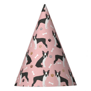 Gorra Fiesta de Huesos y Paws de Boston Terrier