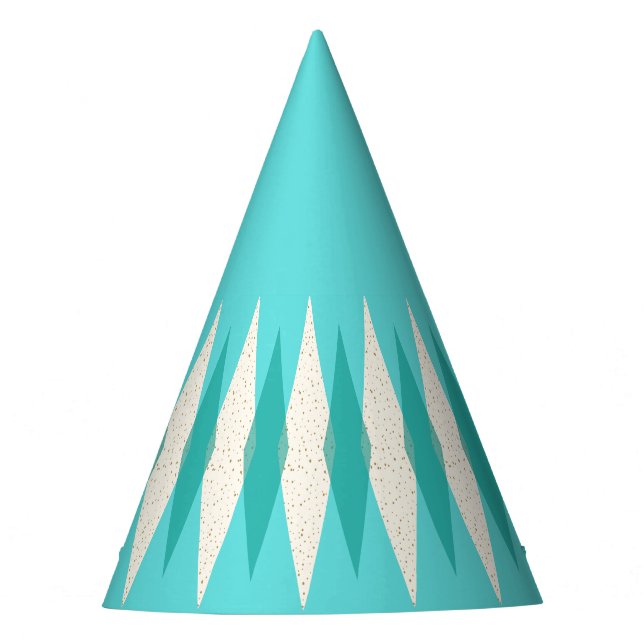 Gorra Fiesta de Mid Century Modern Argyle (Anverso)