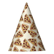 Gorra fiesta de papel de pizzas