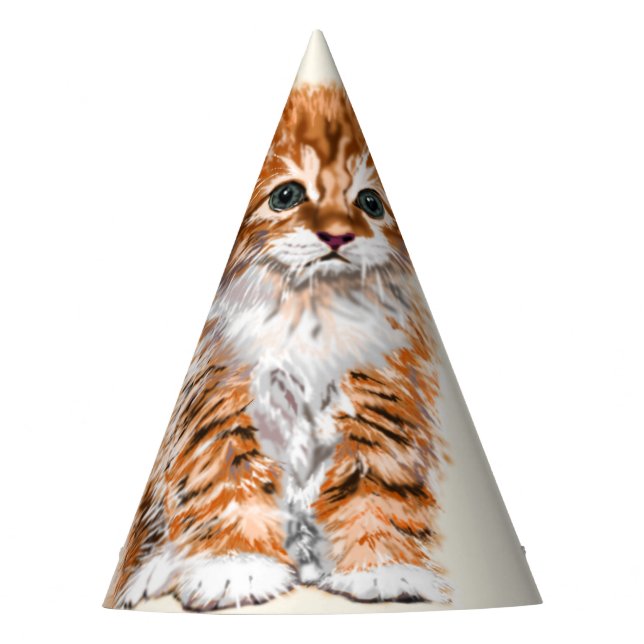 Gorra Fiesta de Pequeño Gato (Anverso)