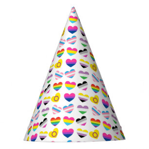 Gorra Fiesta de Pride Hearts