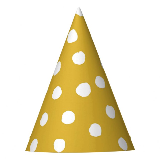Gorra Fiesta de puntos de dorado (Anverso)