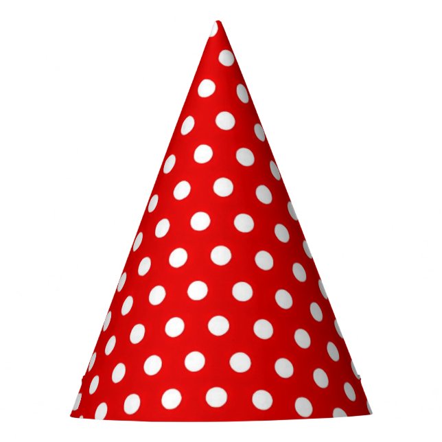 Gorra Fiesta de puntos rojos y blancos (Anverso)