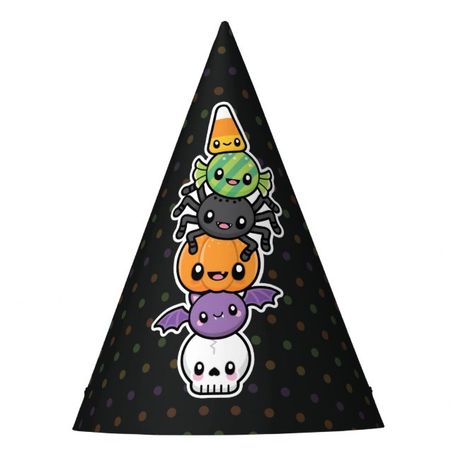 Gorra fiesta de tratamientos de Halloween (Anverso)
