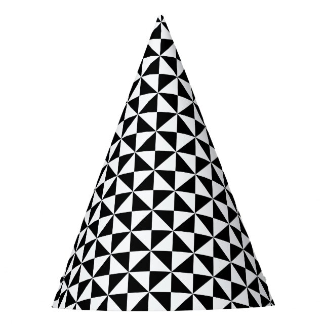 Gorra Fiesta de Triángulos de Control (Anverso)