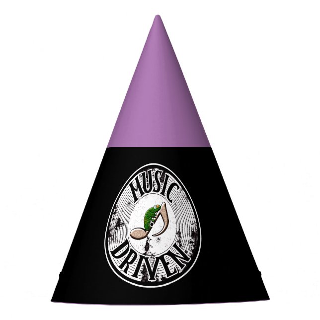 Gorra fiesta guiado por música (Anverso)