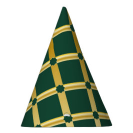 Gorra Fiesta inspirado en el árabe verde y oro