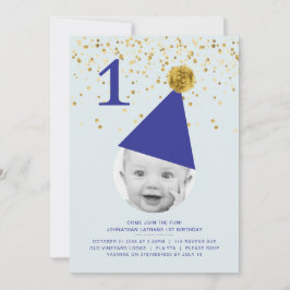 Gorra fiesta - Invitación de cumpleaños número 1