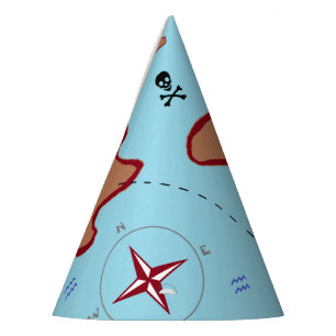 Gorra Fiesta "Mapa Pirata"