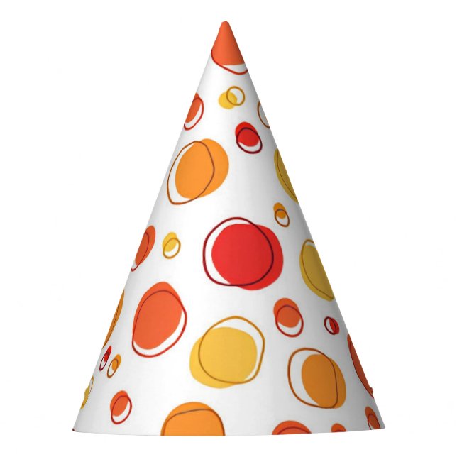 Gorra Fiesta naranja Rock Dots (Anverso)