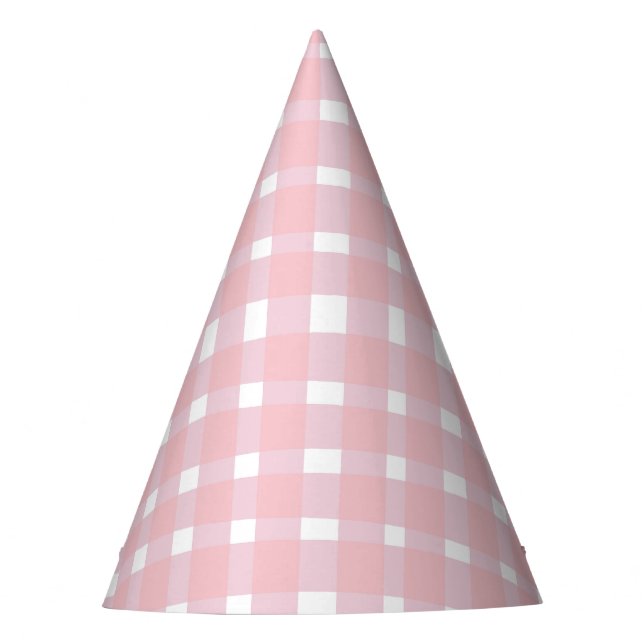 Gorra Fiesta Pastel Pink Gingham (Anverso)